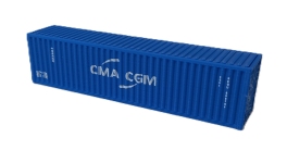 BuBi Model TT70160 - TT - Container 40 ft CMA - CGM